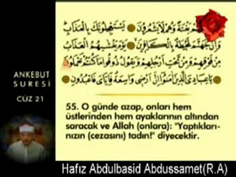 Hafız Abdulbasid Abdussamet (R.A) Hoca Efendi Aşr-ı Şerif