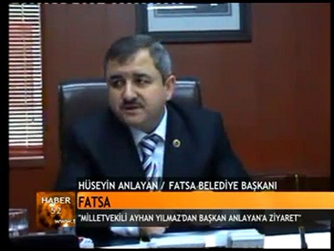 Milletvekili Ayhan Yılmaz 'dan Fatsa Belediyesi Ziyareti