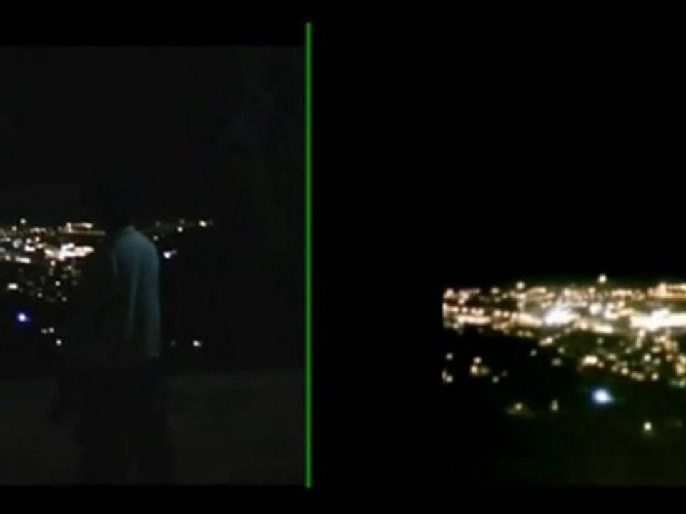 Ovni Jérusalem, 2 vidéos  synchronisées