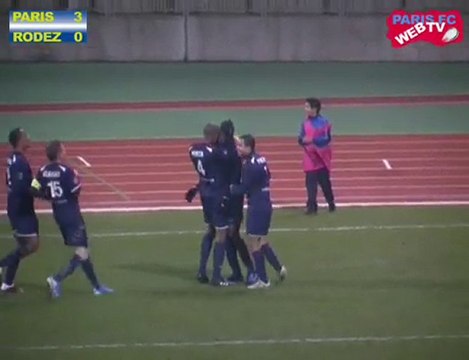 NAT: J24-PARIS FC/RODEZ 3/1 2010/2011