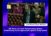 UK House of Lords Parliamentary Debate condemning
