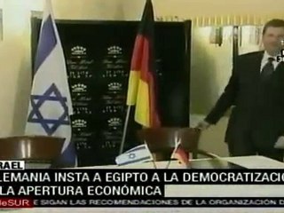 Alemania se solidariza con manifestantes egipcios contra Mub