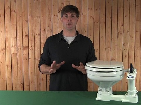 Jabsco Manual Marine Toilet Product Demo
