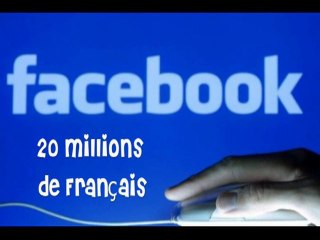 20 millions de comptes Facebook en France