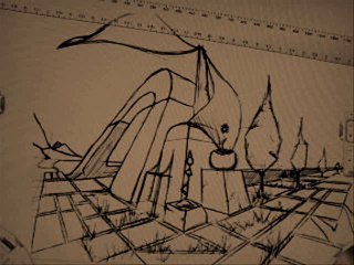 Perspective a trois points de fuite by Stone