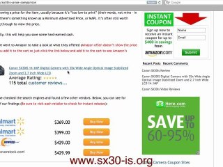 Canon Powershot SX30is Review