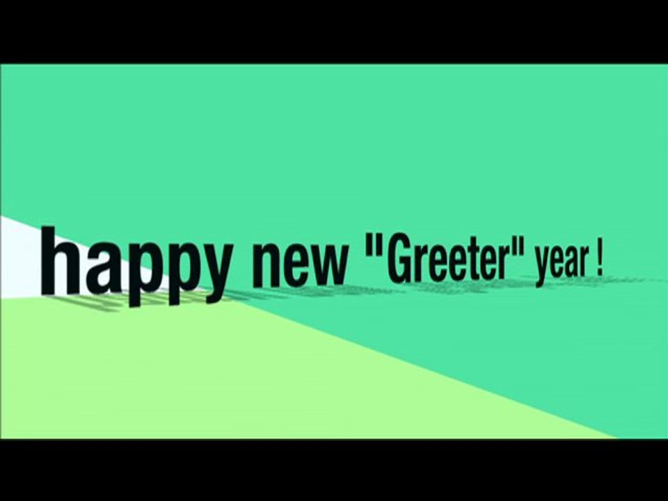 Planet Greeters wishes you a happy new year