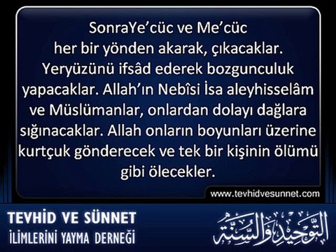 AKÎDE ◆ Kiyâmet Alâmetleri