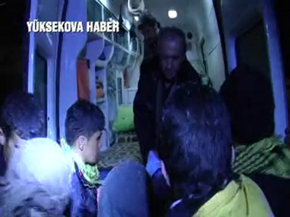 Hakkari Yüksekova'da hasta kurtarma operasyonu