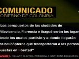 Listo todo para liberaciones de las FARC, anuncia gobierno colombiano