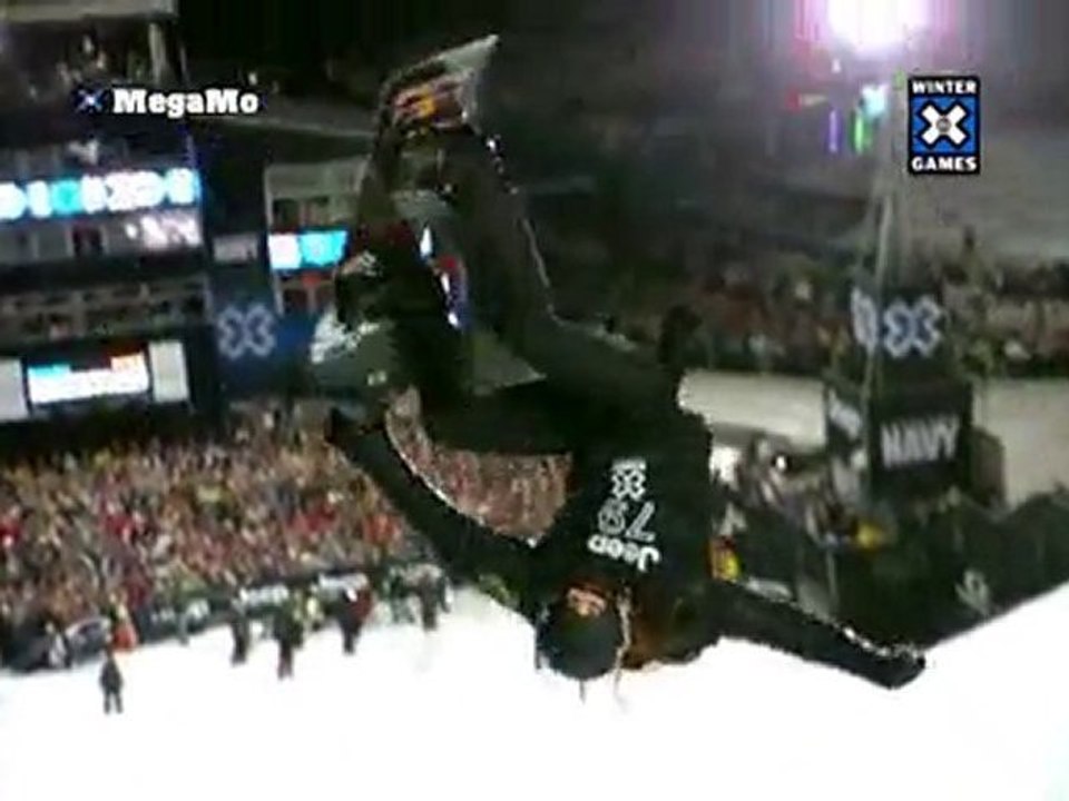 Winter X Games 15 SuperPipe winner Shaun White 2nd run