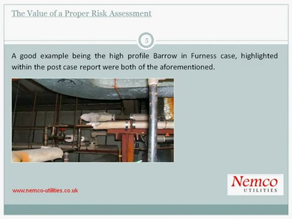 The Value of a Proper Risk Assessment
