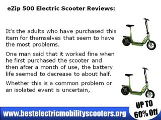 eZip 500 Electric Scooter