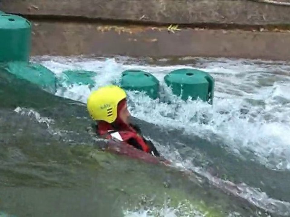 Plongée en eau vive avec les sapeurs-pompiers de l'Oise