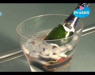 Comment rafraichir en 2 minutes une bouteille ou une canette (Champagne, eau, bière ou soda)