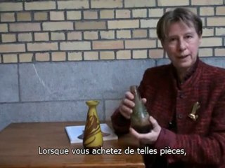 Spotting real & fake glass with Tiny Esveld, on Artfinding