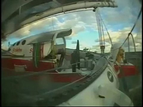 31-01-2011 : 1er RDV live à bord du Maxi-Trimaran Sodebo