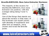 Breville BJE510XL Ikon 900-Watt Juice Extractor