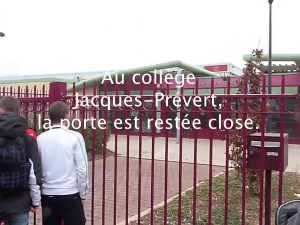Caudry : manifestation des élèves et des profs