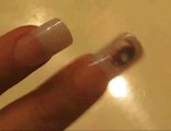 Water Bubble Nail by Cleve Torres Texas USA using Inverted M