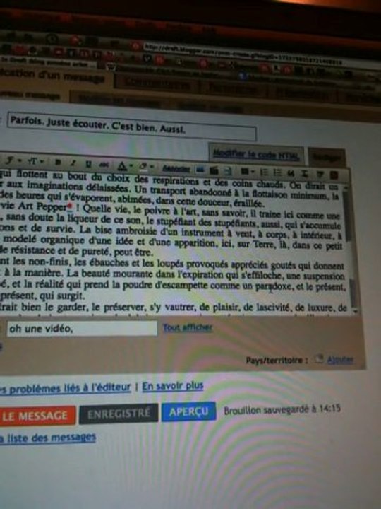 le son des beautés camouflées, à débusquer.