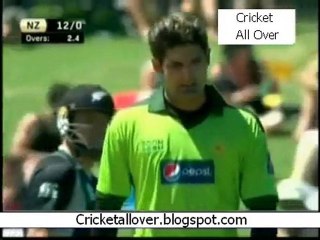 Pakistan vs New zealand 4th Odi Highlights 2011 Napier 1