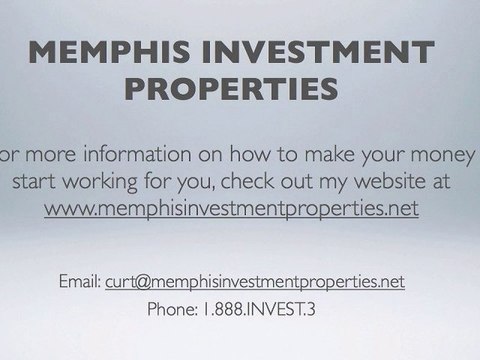 Investment rental properties in Memphis Tennessee