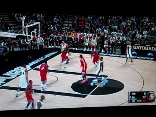 NBA 2K11 2eme quart temps