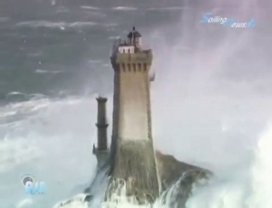 Tempête sur la pointe de Bretagne