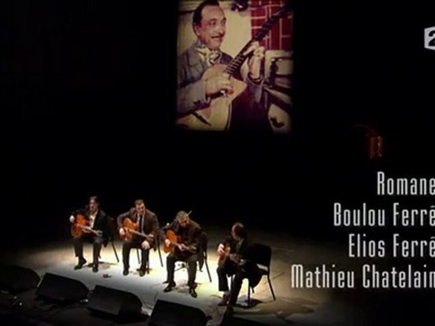 La Marseillaise en jazz manouche au Châtelet.