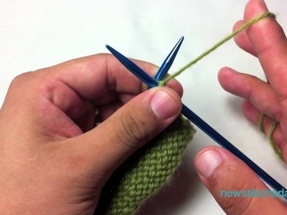 New Stitch A Day: How to Knit The Knitted Cast On