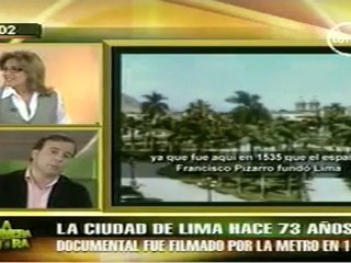 LIMA HACE 73 AÑOS DOCUMENTAL METRO GOLDEN MAYER 1937
