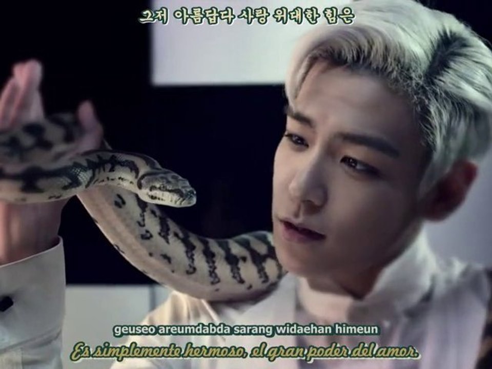 {CAL} GD & TOP - Baby Good Night (spanish + rom + han sub)