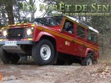 En forêt de Senlis avec les sapeurs-pompiers de l'Oise