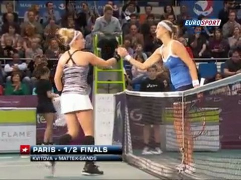 Paris'te Clijsters-Kvitova finali