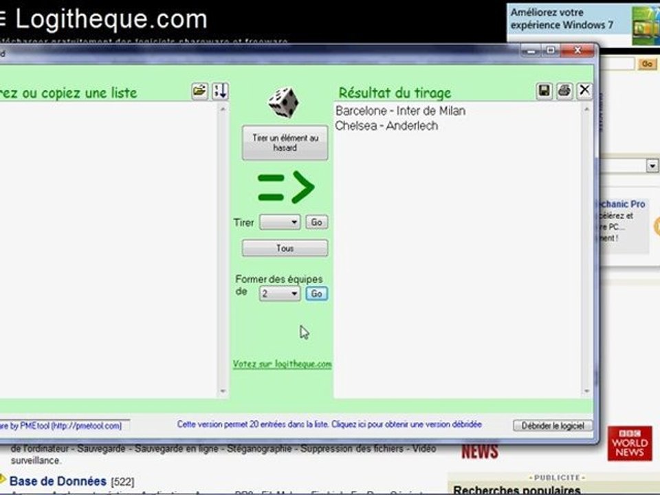 Tirage au sort