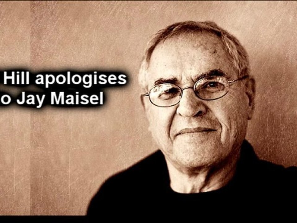 Jeff Hill Apologises to 9/11 WTC attack witness Jay Maisel