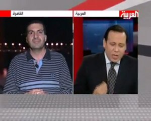 الداعية عمرو خالد يتحدث لقناة العربية بعد تنحي مبارك