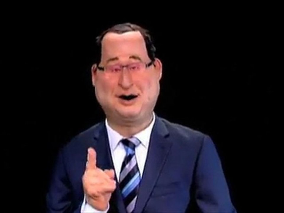Zapping   Jean-Luc Mélenchon fait son entrée aux Guignols