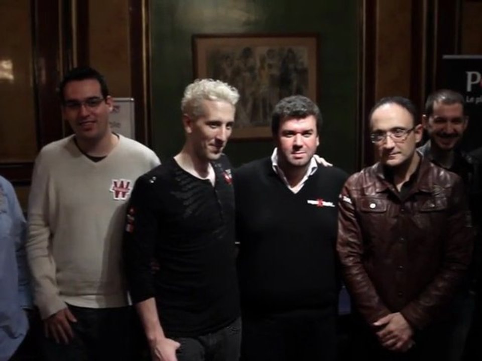 France Poker Series Haussmann 2011 : remise des trophées Live Poker