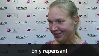 Kaia Kanepi éliminée - Open GDF SUEZ