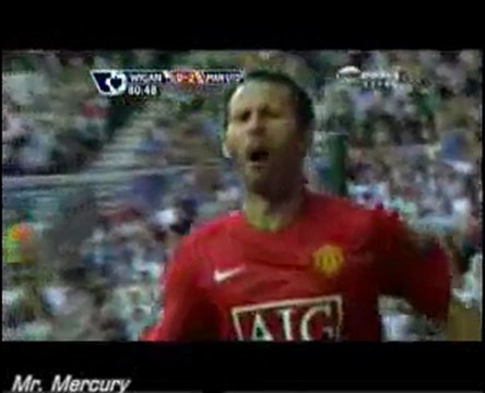Ryan Giggs Goal Manchester United vs Wigan