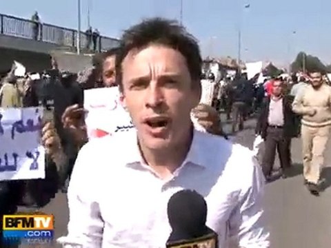 Manifestation pro-Moubarak au Caire