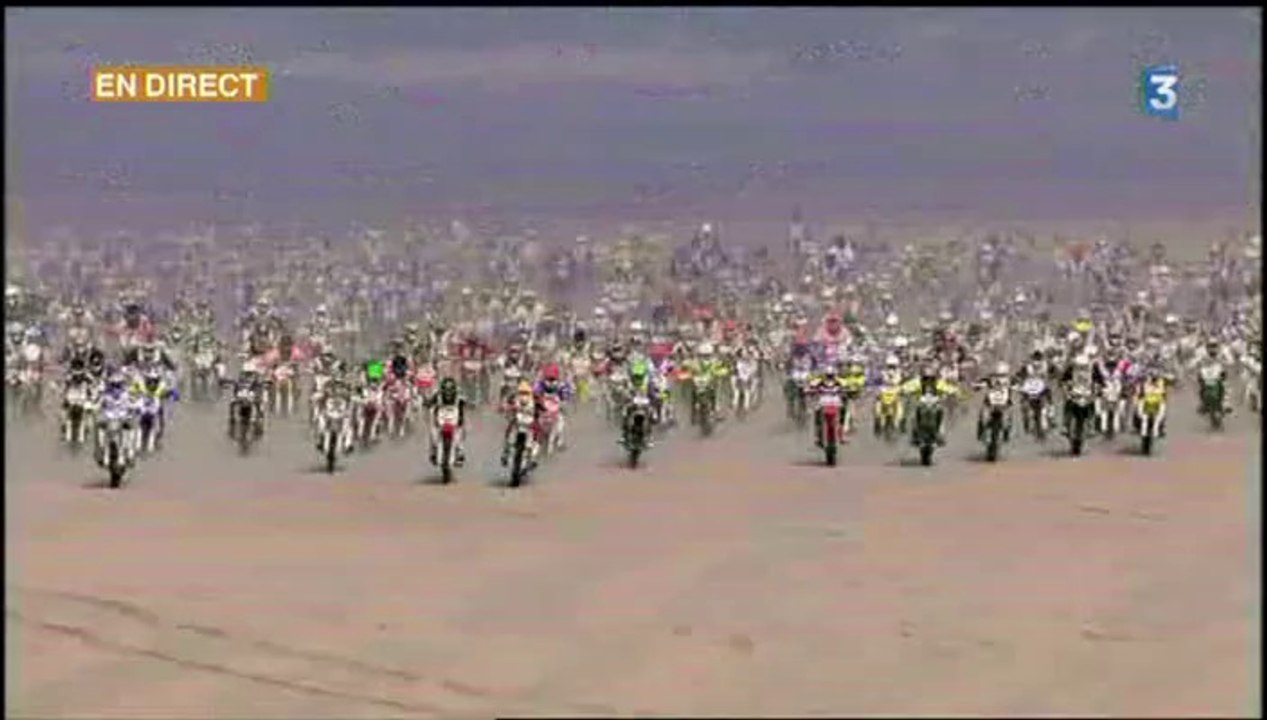 Départ de l'Enduropale 2011