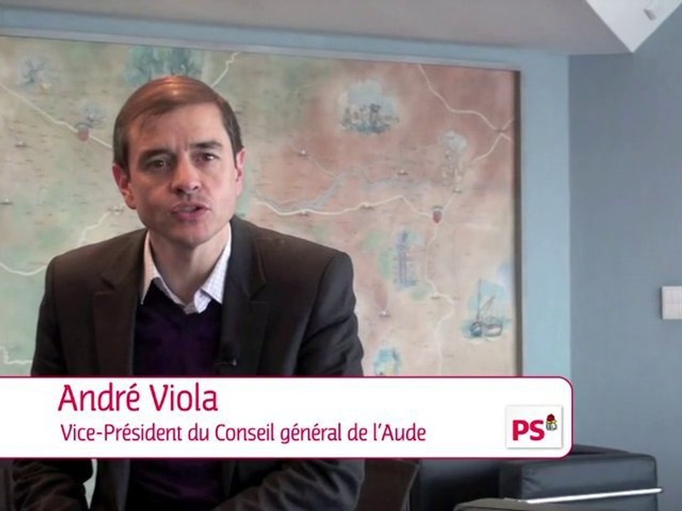 André Viola (Aude) - meeting national PS