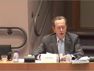 Dominique Baudis 2de présentation rapport CCG 01022011