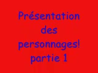 Presentation personnage Naruto partie1