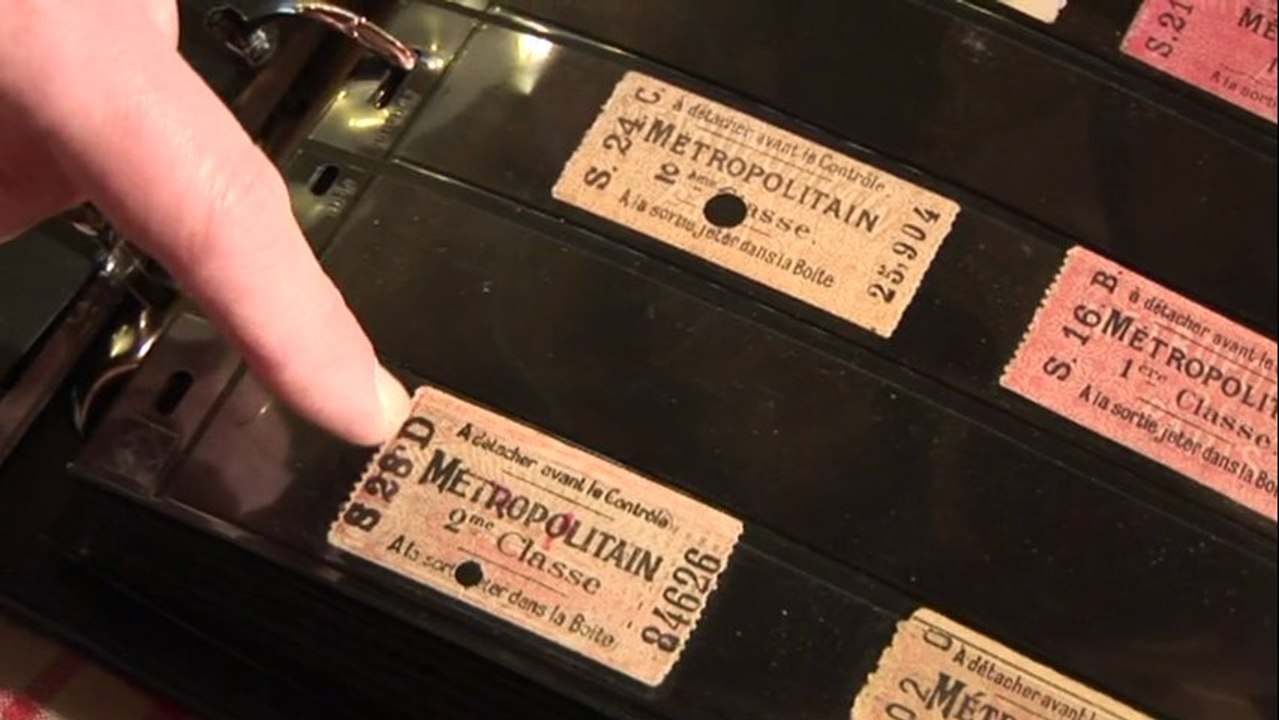 ITW Petite histoire du ticket de métro parisien