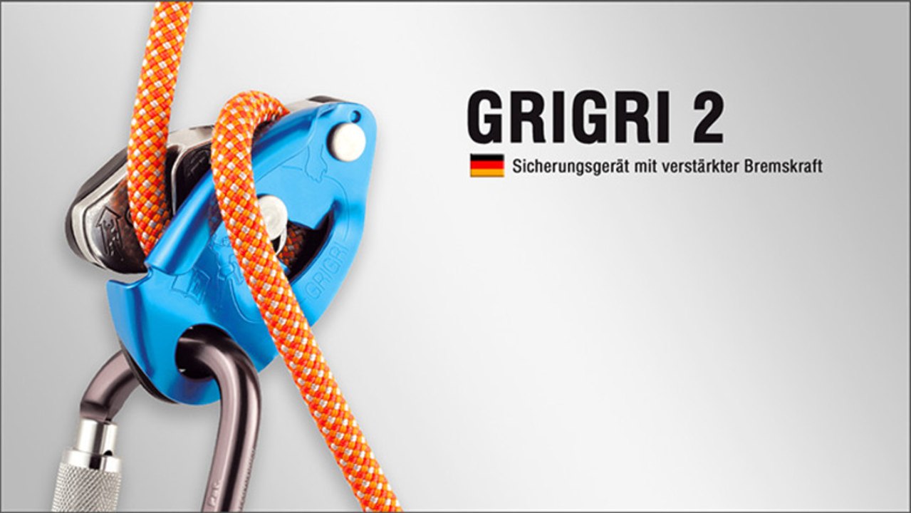 GRIGRI 2 [deutsch] Sicherungsgerät mit verstärkter Bremskraf