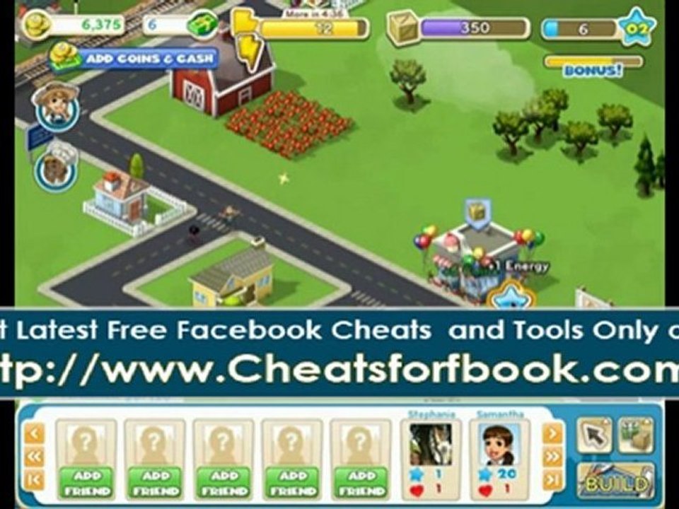 Cityville Free Cheats & Hacks Of 2011 + Free Coins Tool FREE